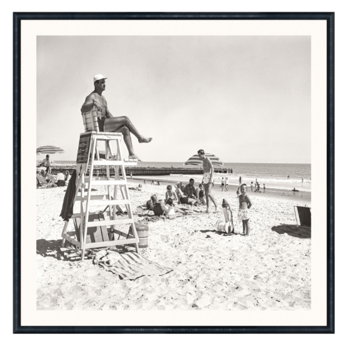 Nostalgia Collection - Life Guard, C. 1947 - Mid, 18.75" × 18.75"