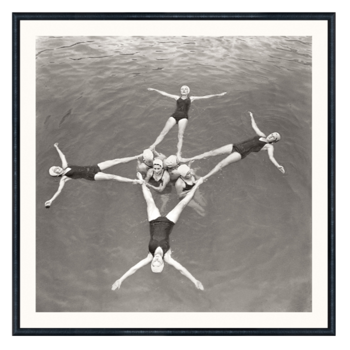 Nostalgia Collection - Water Ballet Star C.1941 - Mid, 18.75" × 18.75"