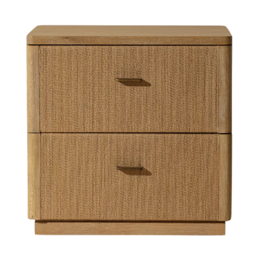 Etienne Nightstand, Rustic Oak, 24"W