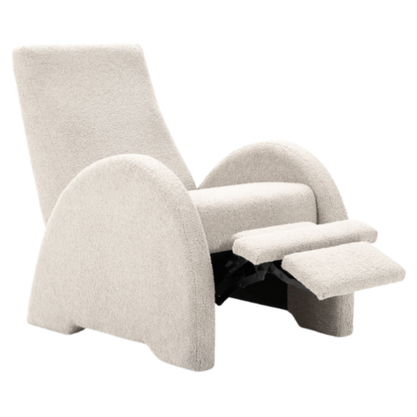 Zephyr Manual Recliner Chair, Juno Oat Performance Fabric