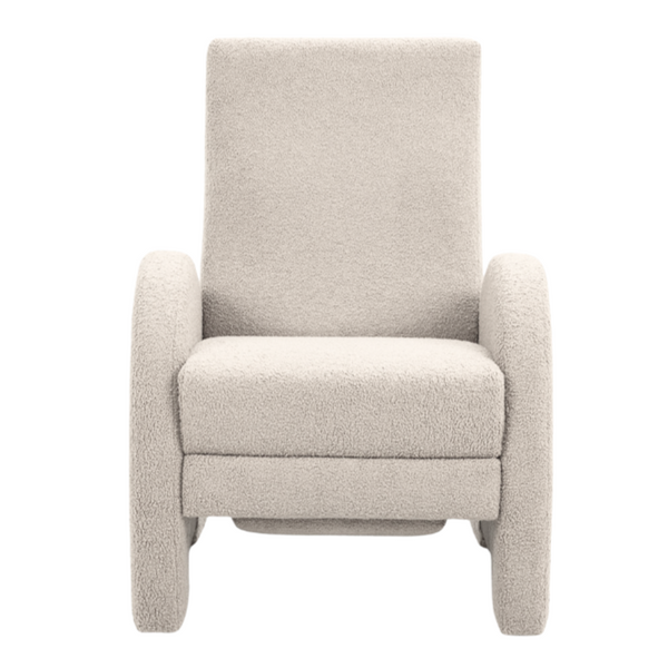 Zephyr Manual Recliner Chair, Juno Oat Performance Fabric
