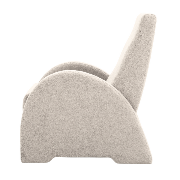 Zephyr Manual Recliner Chair, Juno Oat Performance Fabric