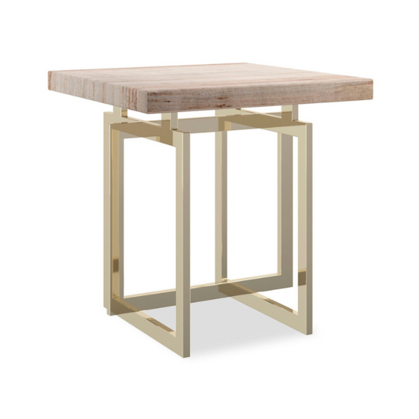 Wish You Were Here End Table, 24"W x 24"D x 24"H