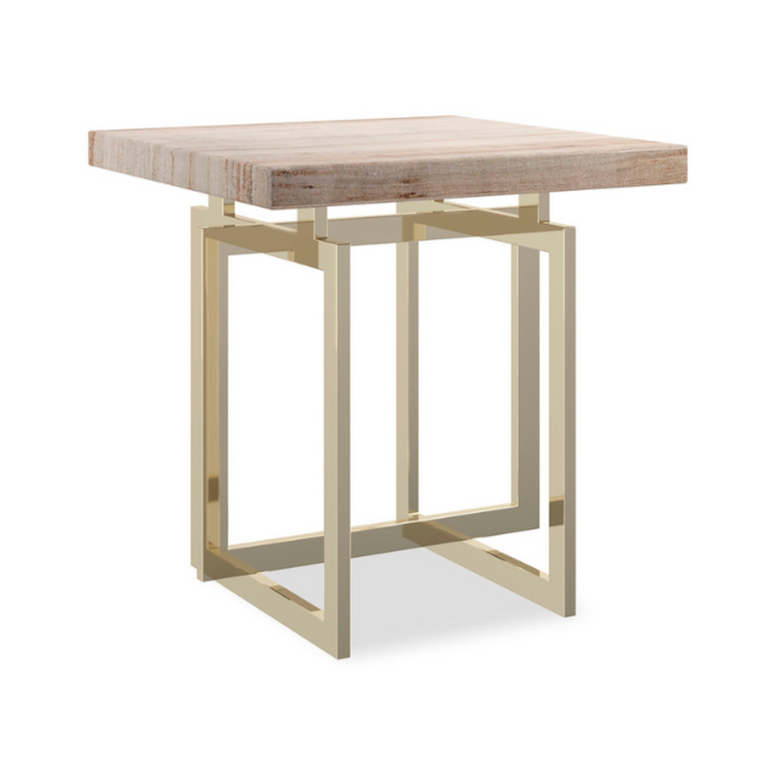 Wish You Were Here End Table, 24"W x 24"D x 24"H