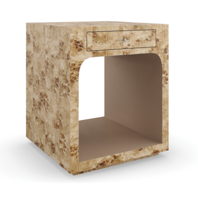 Burlesque Cabaret End Table, 20"W x 20"D x 24"H