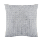 Devon Oversized Throw & Sham Collection, Cobalt/Linen Reversible