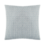 Devon Oversized Throw & Sham Collection, Teal/Linen Reversible