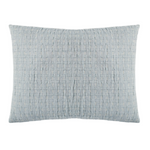 Devon Oversized Throw & Sham Collection, Teal/Linen Reversible