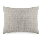 Devon Oversized Throw & Sham Collection, Oak/Linen Reversible