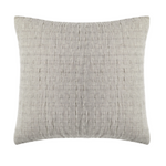 Devon Oversized Throw & Sham Collection, Oak/Linen Reversible