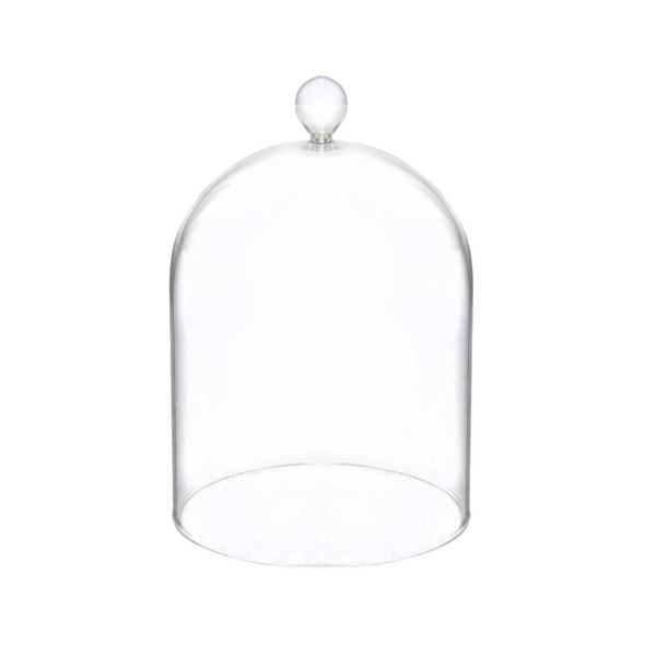 Glass Cloche, 5.25" Dia x 5.75"H