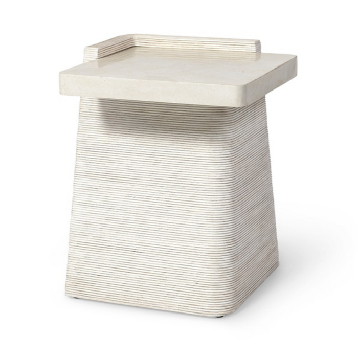 Landry Side Table, 18"W x 16"D x 22"H