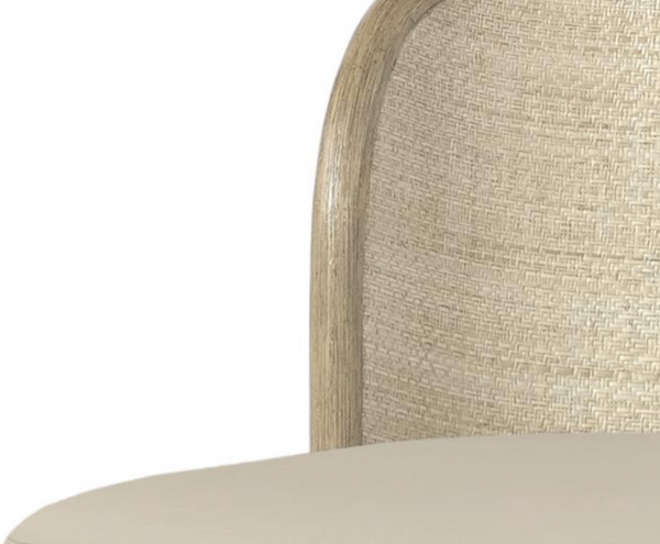 Montpierre 24" Swivel Counter Stool, Cream Leather