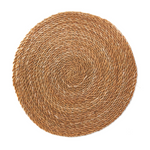 Jute Round Placemat, Natural