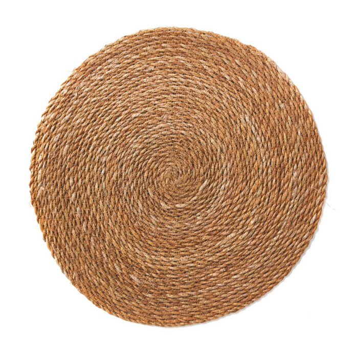 Jute Round Placemat, Natural