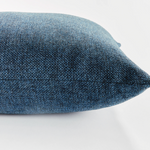 Bevin Square Indoor/Outdoor Pillow, Blue, 20" x 20"