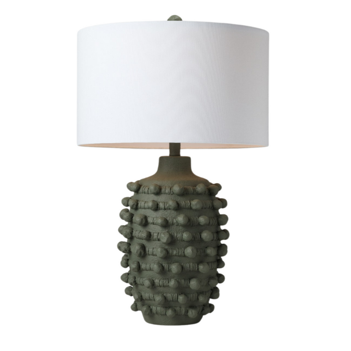 Leah Table Lamp, Desert Sage Resin