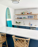 Avalon Rattan Swivel Counter Stool, Natural