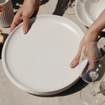 Pearl White Dinner Plates, Set of 4