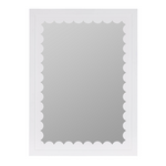 Caitlin Wilson Gigi White Wall Mirror, 38" x 28"
