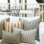 Casablanca Desert Linen Cushion,  12" x 18"