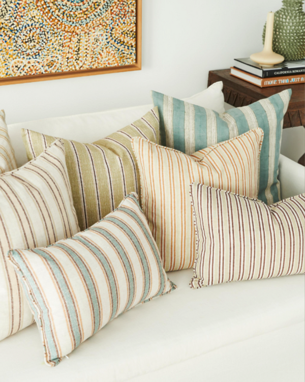 Alacha Amaro Linen Cushion, 20" x 20"