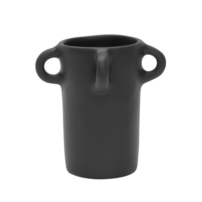 Loopy Small Vase, Black