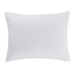 Lana Voile Quilted Collection, White