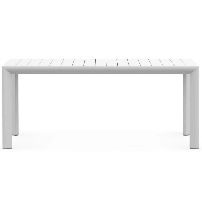 Porto 72" Dining Table, White, 72.24"W x 41.93"D