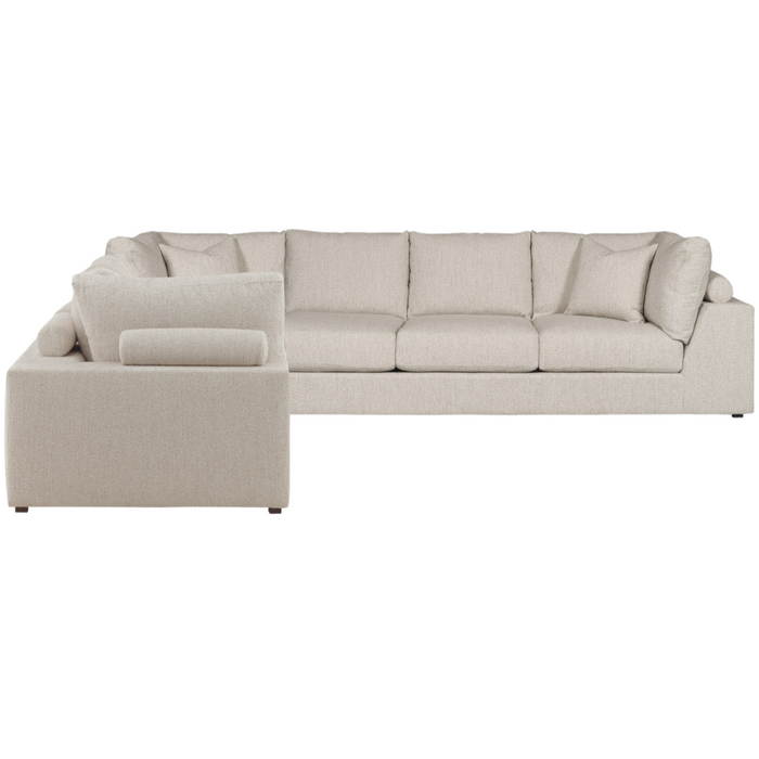 Lucca Sectional, 146.5" x 117", Jingo Twine Performance Fabric