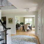 Rosehill Semi-Flush, Polished Nickel