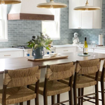 Piatto Medium 18"Dia Pendant, Plaster White/Hand-Rubbed Antique Brass