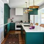 Piatto Medium 18"Dia Pendant, Plaster White/Hand-Rubbed Antique Brass