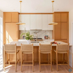 Piatto Medium 18"Dia Pendant, Plaster White/Hand-Rubbed Antique Brass