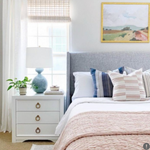 Gannet Table Lamp, Blue Lagoon, 29.25"H