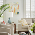 Gannet Table Lamp, Blue Lagoon, 29.25"H