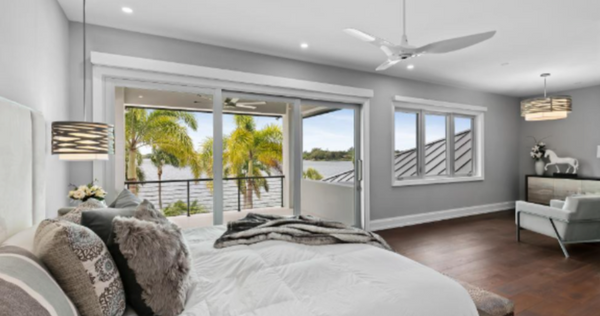 Haiku Indoor Low Profile Fan, White, 52"