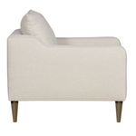 Thea Chair, Jack Linen Fabric/ Flaxen Stone