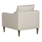 Thea Chair, Jack Linen Fabric/ Flaxen Stone
