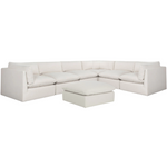 Reve Sectional, Effie Linen 162"W x 121.5"D (can be Left or Right facing)
