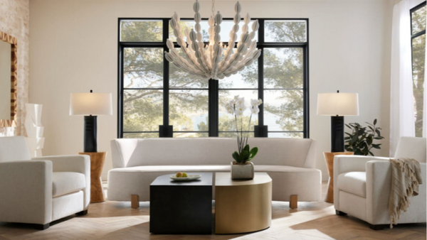 Indi Large Chandelier, 42"Dia