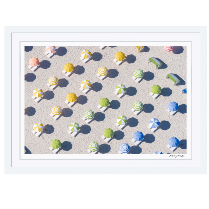 Pride Umbrellas, Pride Beach, 29.5" x 41.5"