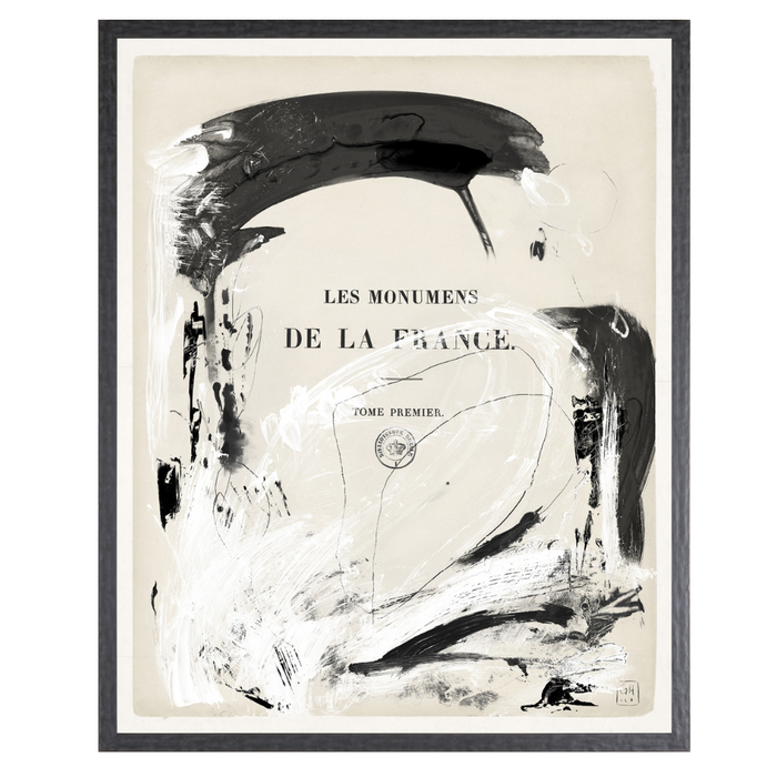 Parisienne Page VI, 17'' x 21"