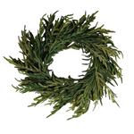 Real Touch Norfolk Pine Wreath - 24"