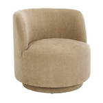Hayls Swivel Accent Chair, Tan