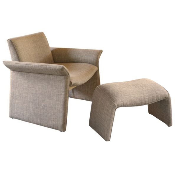 Oakley Chair & Ottoman, Taboo Stoneware