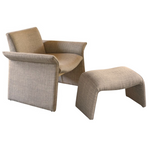 Oakley Chair & Ottoman, Taboo Stoneware