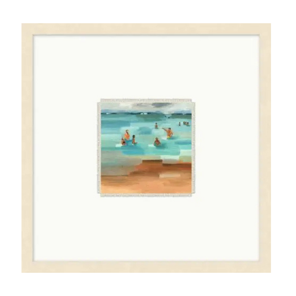 Beach Scenes 1, 20" W x 20" H