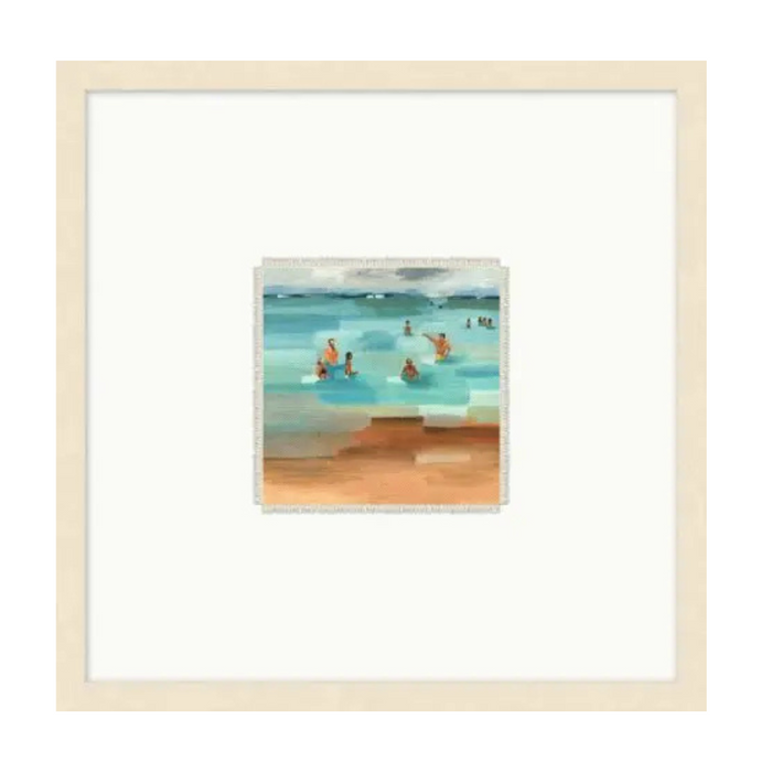 Beach Scenes 1, 20" W x 20" H