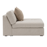 Gregory Armless Chaise, w/Performance Fabric